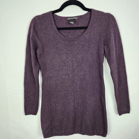 Marina Luna Rabbit Hair and Lambs Wool Sweater M - Picture 1 of 3